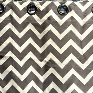 The Big One® 4-pack Herring Bone Grommet Curtains 85in long x 39in